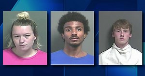 Three charged after man shot in head, other victims shot at in Knox County