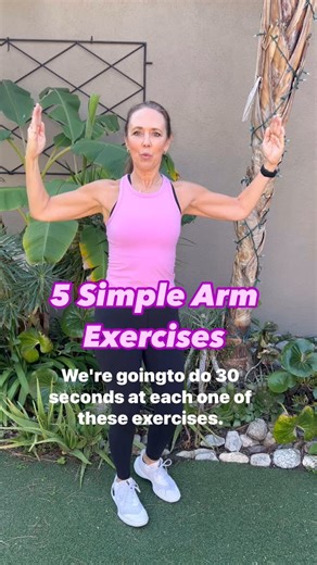 Michelle L’Heureux Wilson | Only 30 seconds for each exercise to reshape your arms, shoulders, and upper back for better posture. Keep your abs engaged and keep your... | Instagram