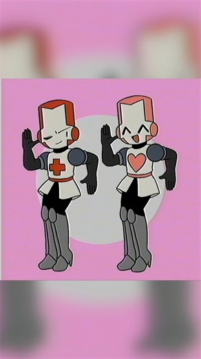 Kokoro Hatsaru on Instagram: "YEP! We start 2026 with a remake of one of my 2023 animations which somehow got viral, tysm for the appreciation back there! and cause of that, I decided to reanimate the trendy trend with these two! Questions I got from this trend -Song? Scratchin' Melodii OST-Grease Poppin' -Are they girls? No, Theyre guys here, and Pink doesnt have a gender, I like to follow the canon for Pink #castlecrashers #memeanimation #90sanime #80sanime #retroanime #oldschool #vhs"