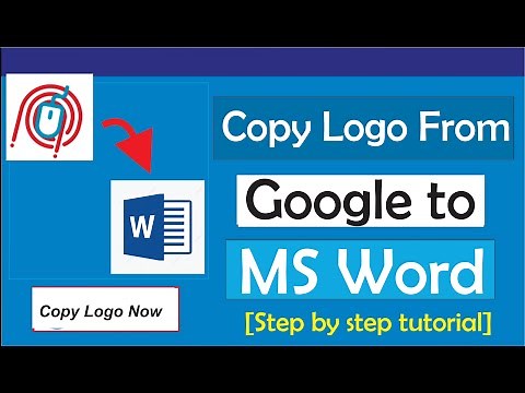 How To Copy Logo From Google To MS Word
