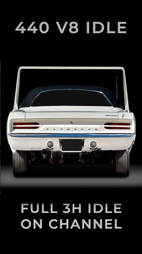 Plymouth Superbird 440 V8 Idle Sound