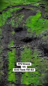1.6M views · 7.4K reactions | FPV Drone VS Anti-Tank TM-62 #รัสเซีย #RussiaUkraine #war #military #drone | Combat.Footage.TH | Facebook