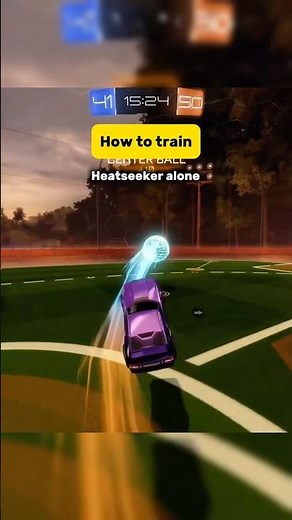 How to train heatseeker alone #rocketleague #rlcompetitivo #rl #rocketleagueclips