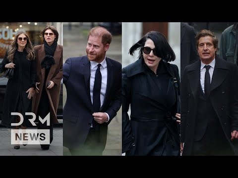 BREAKING: Prince Harry, Liz Hurley Arrive at Court as Daily Mail Phone Hacking Trial Begins | AA1B