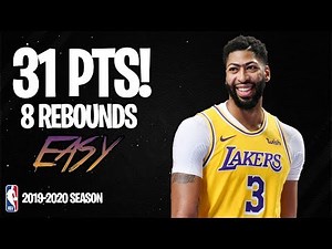 Anthony Davis 31 Points vs Dallas Mavericks - Full Highlights 01/11/2019