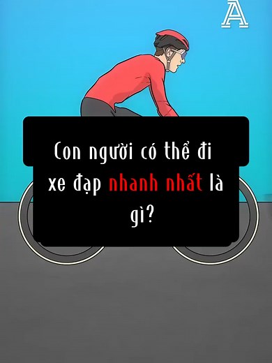 Tốc độ xe đạp tối đa của con người
