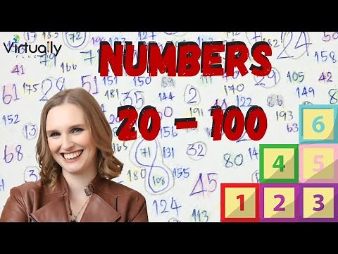Numbers 21 to 100 (Beginners English)