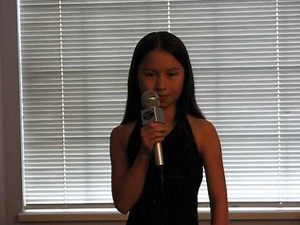 Amanda Todd sings - "O Canada"