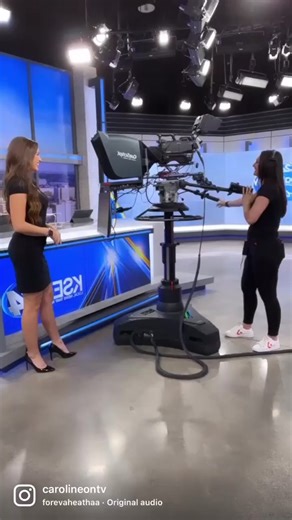 We have the best Production crew! ❤️ #news #newsanchor