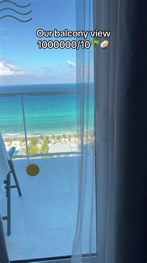 Dreamy Cancun Getaway with Stunning Balcony Views