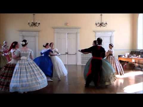 Dances from the 1860s Performed by the Commonwealth Vintage Dancers