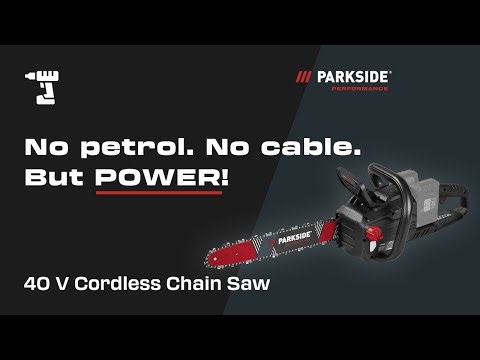 What can the PARKSIDE PERFORMANCE cordless chain saw do? You need to know before buying! #ToolTalk