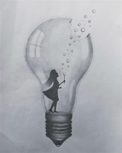 how to draw pencil art