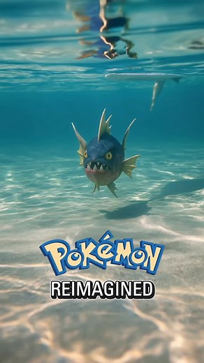 Pokémon Reimagined on Instagram: "Pokémon Reimagined | Carvahna ➡️ Sharpedo #pokemonreimagined #pokemon #ai #evolution #sharpedo"