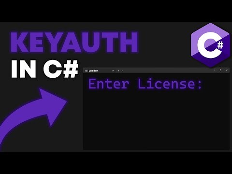 How To Implement KeyAuth To C# Console Loader