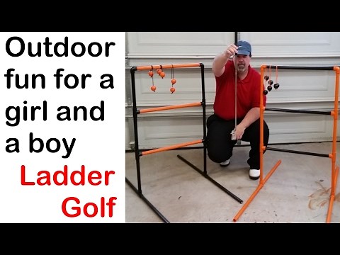 Make a Ladder Golf Game (how to)
