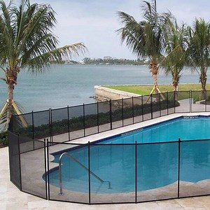 [Hot Item] Portable Removable PVC Baby Home Black Safety Fencing Inground Swimming Pool Aluminum Pool Fence