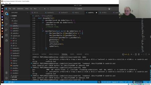 VT100 : Finitions du cassage de brique et tests avec le VT220