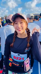 ⭐︎あやはし海中ロードレース2026⭐︎ 今年も無事に走り切りました🏃‍♀️✨ #マラソン #うるま市 #あやはし海中ロードレース大会 | 宝眞榮日也美