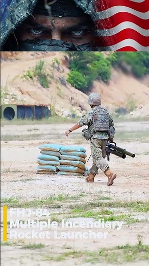 FHJ-84 — Multiple Incendiary Rocket Launcher (1984, China)