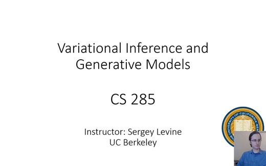 CS 285 Lecture 18 Variational Inference Part 1