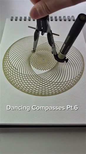This looks impossible…but you can draw it (Dancing Compasses #6)