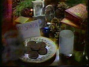 Oreo Cookie 1987 Christmas Commercial