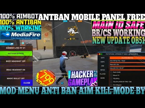 Free Fire Panel Antiban || Free Fire Mod Menu 100% Safe 💀 Free Fire Injector Safe || #freefire 💯❤️✅