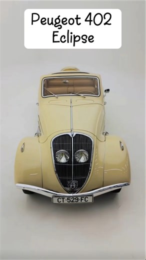 The Elegant Revolution: Unveiling the 1936 Peugeot 402 Eclipse