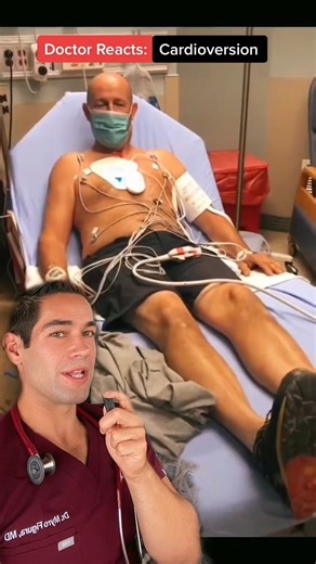 Myro Figura MD | Anesthesiologist 💉 | "You're just gonna feel a slight discomfort" #cardioversion #arrhythmia #hearthealth #doctorexplains | Instagram