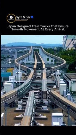 How Japan Designed Train Tracks for Ultra-Smooth Arrivals 🚄🇯🇵
