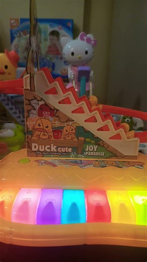 musical Piano + cute sliding duck #shortvideo #toys