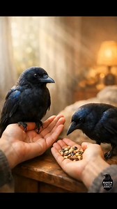 A Bond Beyond Words 🖤 There is something truly magical about earning the trust of a crow. Most people see them as just birds, but once you connect with them, you realize how incredibly intelligent and soulful they really are. From rescuing this little one to watching them grow and finally thrive, it’s been a journey of pure friendship. Nature has a way of showing us beauty in the most unexpected places. Never underestimate the loyalty of a crow. ✨ #cutecrow #crowsoftiktok #birdlover #crowfriend