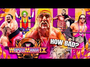 Was WrestleMania 9 REALLY That BAD?! (A Look Back)