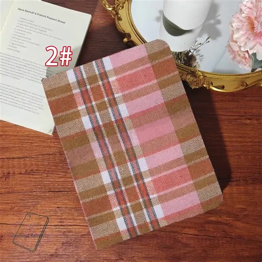 Custom Name Plaid Fabric iPad Case With Auto Sleep Wake up for iPad Air Pro 11''13" Mini 7 iPad A16,ipad 11th Gen,ipad Pro M5 M4,custom Gift - Etsy