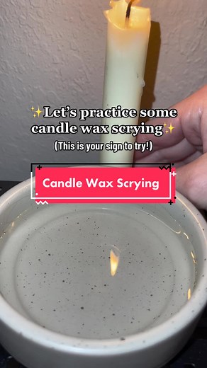 Using Scrying with Candle Wax to Find Answers and Secrets | Witchcraft
