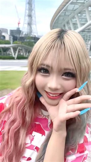 [Tiktok] Mizuki-chan and PAIN-kun's new song 🍑💖 #gyaru #middleschoolgyaru #jcgyaru #ruminachannel...