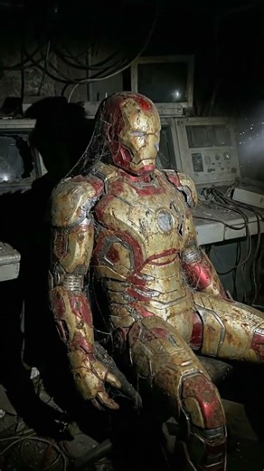 #Cars #ironman #DisneyPixar #LiminalSpaces #AIArt #Nostalgia #Abandoned #midjourney