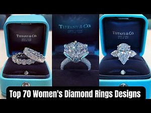 Top 70 Women's Diamond Rings Designs | Ladies Rings | Women Jewlery Ideas