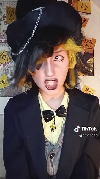 DAY 2: B - BILL CIPHER #gravityfalls #cosplay #billcipher #gravityfallscosplay #billciphercosplay #gfcosplay