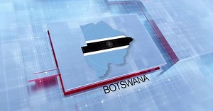 Displaying The Botswana Map