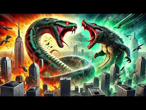 Mega Python VS Gatoroid | ACTION | HD | Full Movie in English