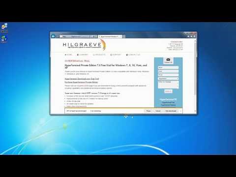 HyperTerminal Install Tutorial