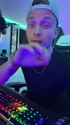 Gaming Setup in LED Lit Room: A Glimpse of Style