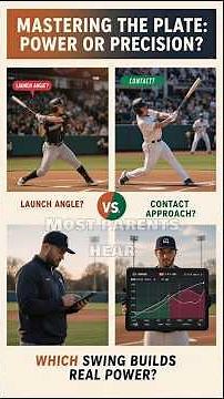 Launch Angle Training vs Contact Approach: What Actually Builds Better Hitters