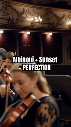 Albinoni's Adagio: A Stunning Sunset Symphony