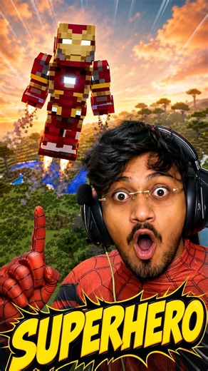 MINECRAFT, But We Get Random Super Powers