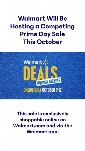 20K views · 17 reactions | Mark your calendar for Walmart’s big event in October | BlackFriday.com | Facebook