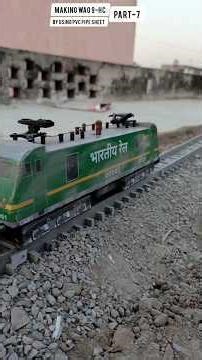 Making Tracks for mini WAG 9hc Part-7 | Making indian Railway Locomotive From PVC Pipe Sheet | DiY