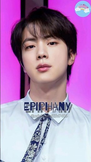 Epiphany – BTS Jin | Day - 6| Love Yourself Answer lyrical Series #new #jin #trend #kpop
